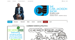 Desktop Screenshot of carljacksonshow.com